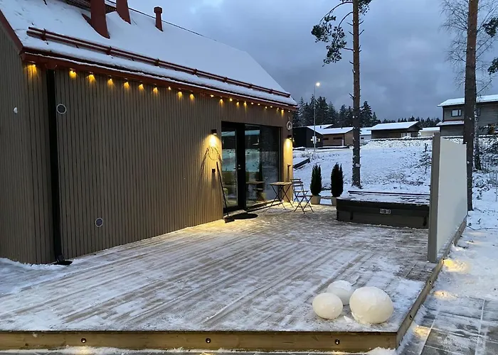 With Sauna & Jacuzzi & Cold Water Tub Huoneisto *